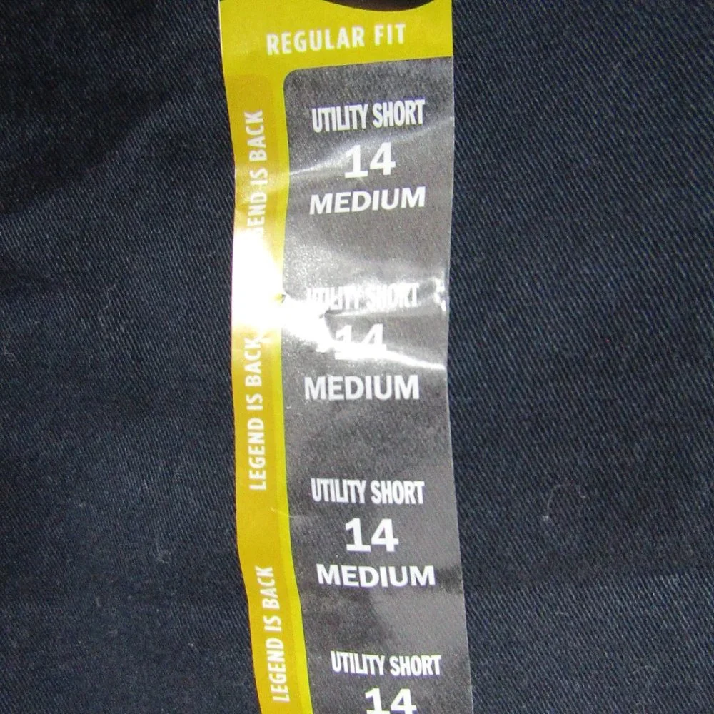 Women's | Lee | Regular Fit | Mid Rise | Utility Short | Blue | Medium | NWT - Picture 4 of 5